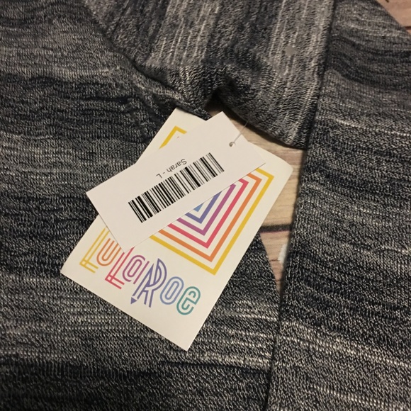 LuLaRoe Sarah Heathered Denim - Picture 2 of 3